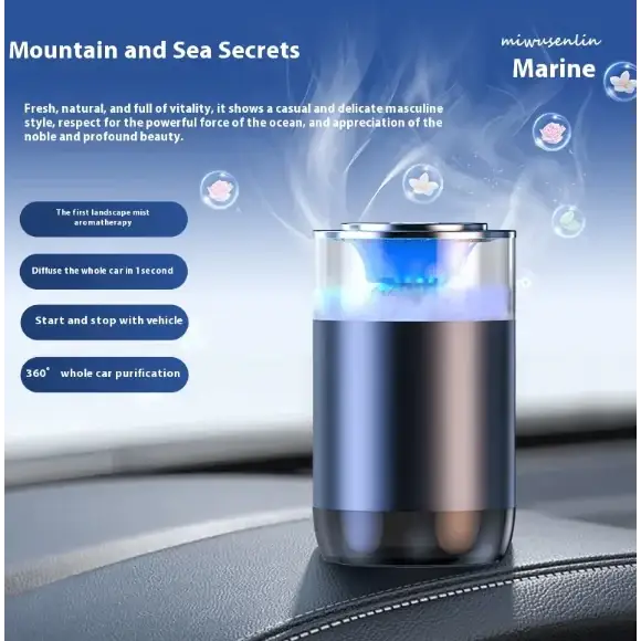 Car Aromatherapy Diffuser Cloud Mist Air Freshener