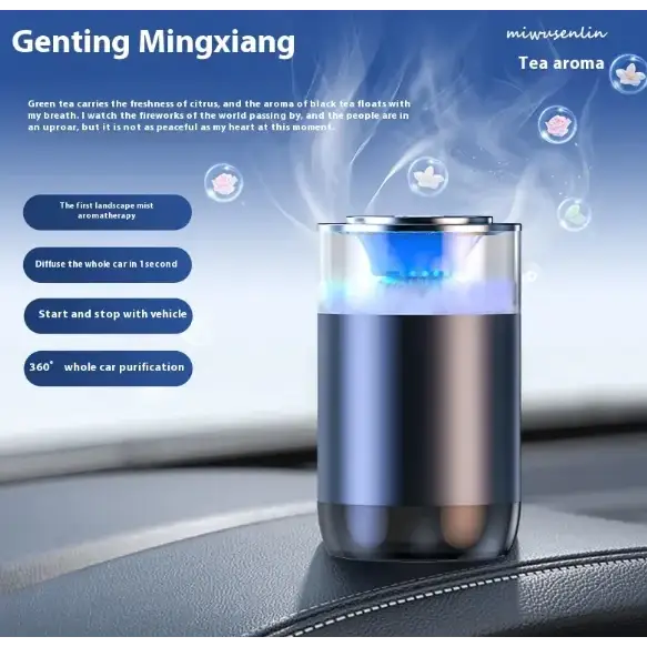 Car Aromatherapy Diffuser Cloud Mist Air Freshener