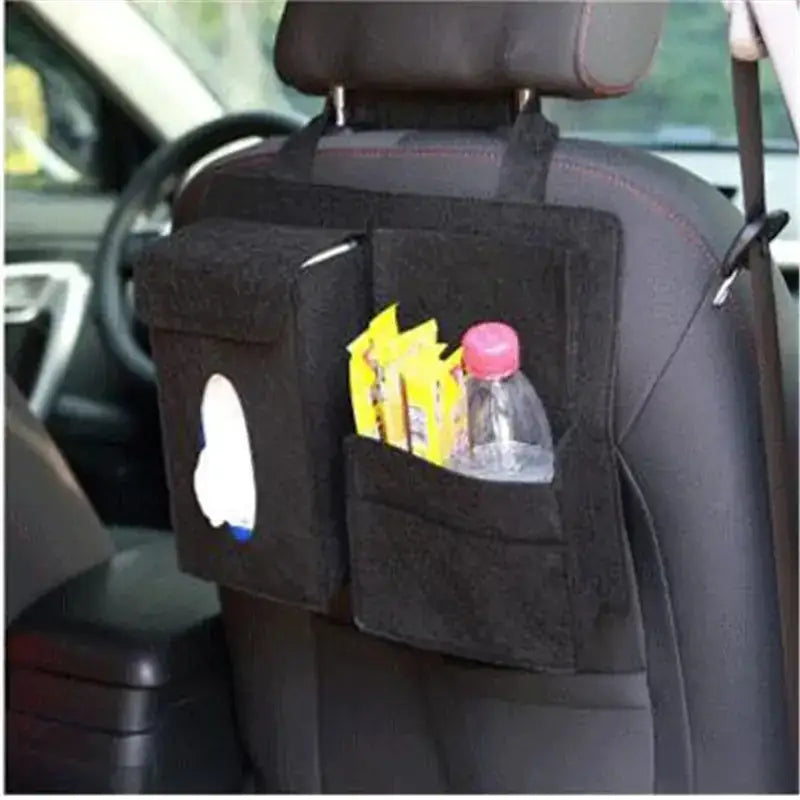 Car Backseat Storage Bag - Felt Organizer