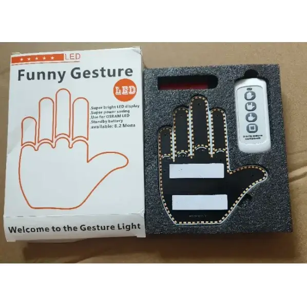 Car Gesture Warning Lights