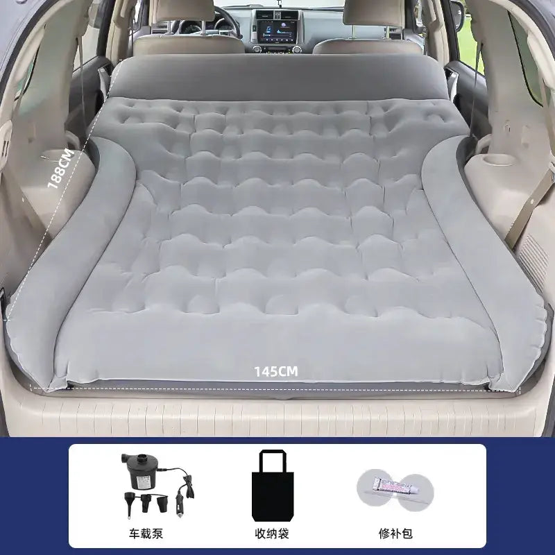 Car Inflatable Mattress for SUV Travel (Folding Design)