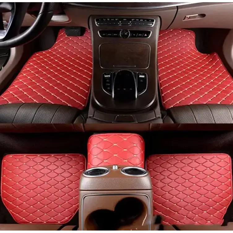 Car Leather Floor Mat