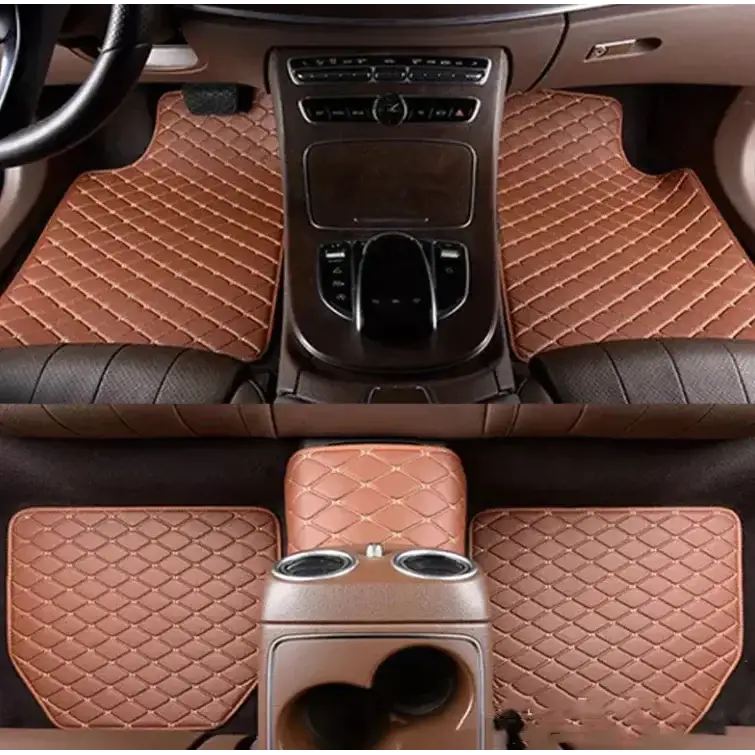 Car Leather Floor Mat