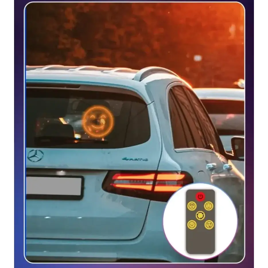 Car LED Gesture Display Light