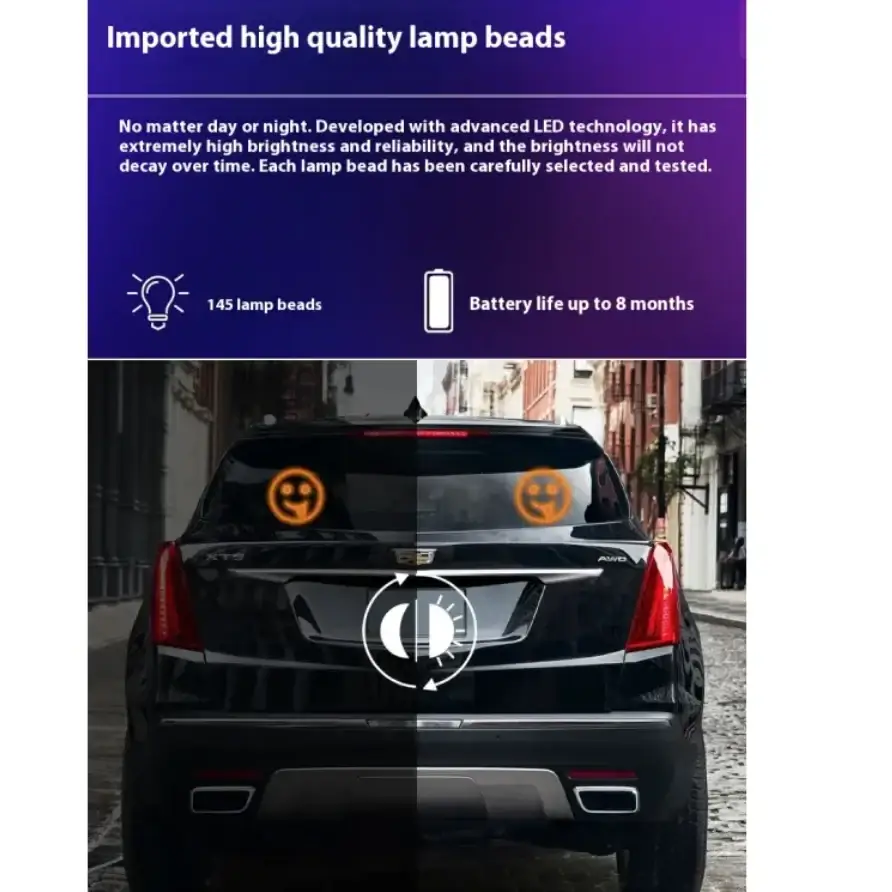 Car LED Gesture Display Light