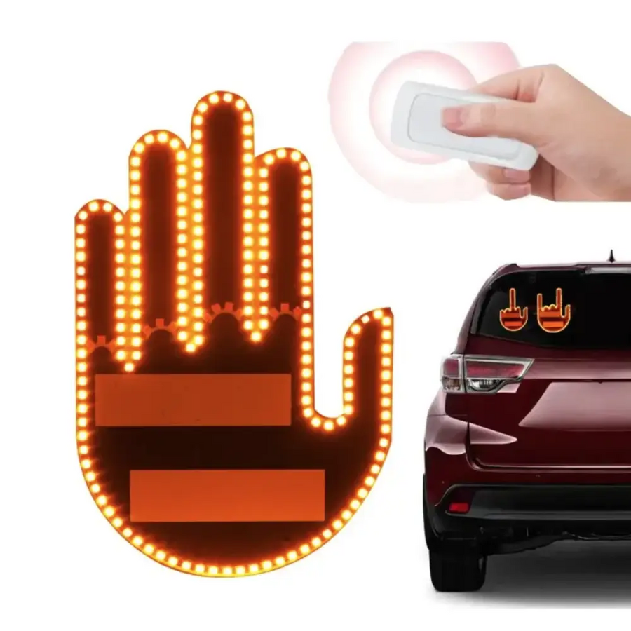 Car LED Rear Window Gesture Lamp