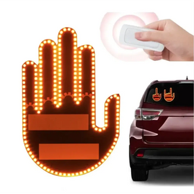 Car LED Rear Window Gesture Lamp