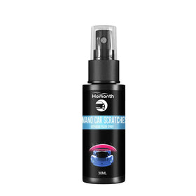 Black spray bottle of homonth nano car scratch repairing polish spray, 30ml.