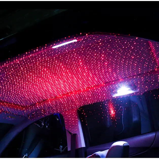 Car Roof Starry Sky Ambient Light with Music Control