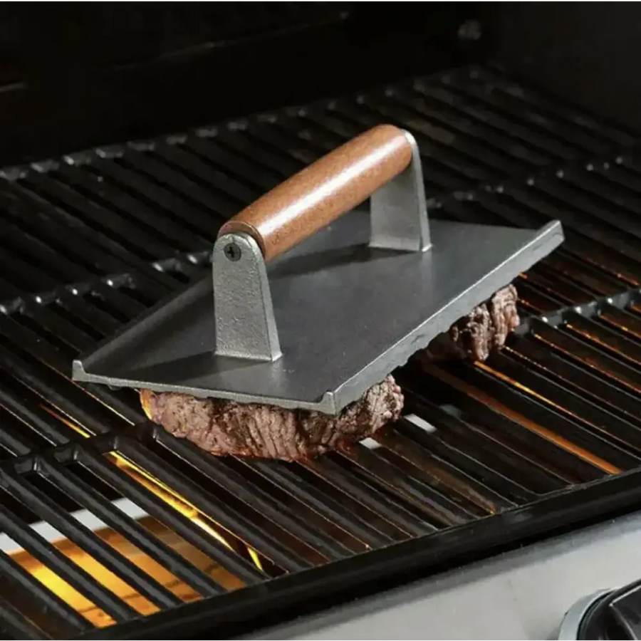 Cast Iron Steak Press