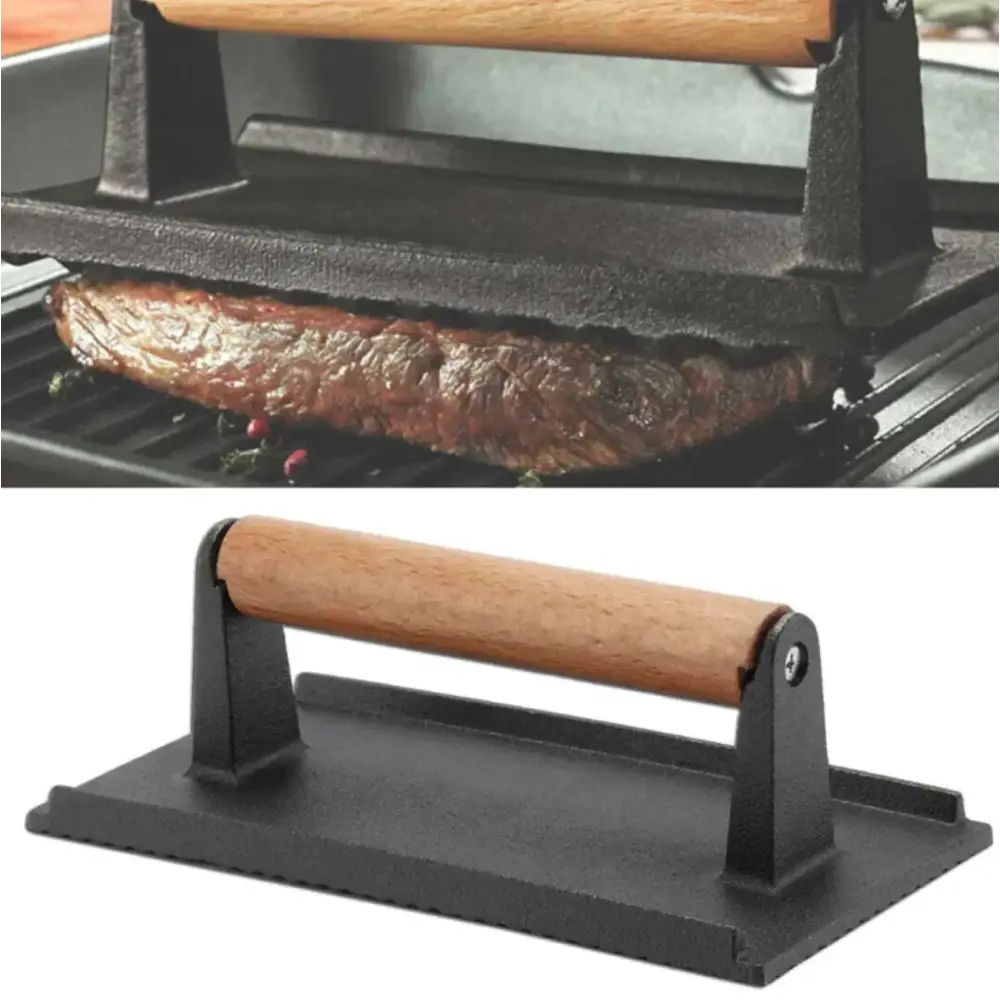 Cast Iron Steak Press