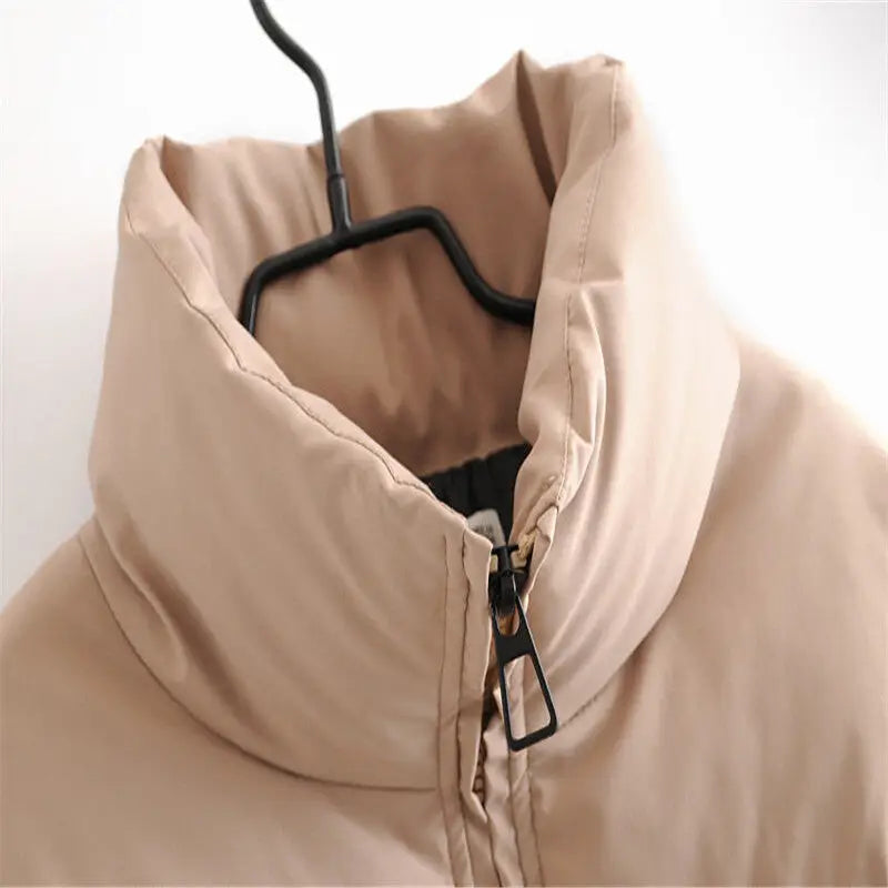 Casual Loose Women's Cotton Jacket for Fall/Winter