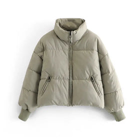 Casual Loose Women's Cotton Jacket for Fall/Winter