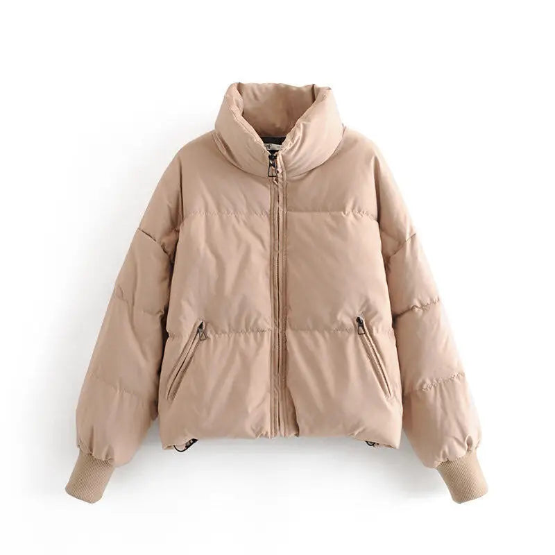 Casual Loose Women's Cotton Jacket for Fall/Winter