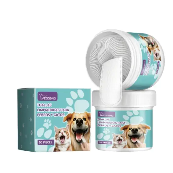 Cats and Dogs Clean Finger Muffs to Remove Tartar