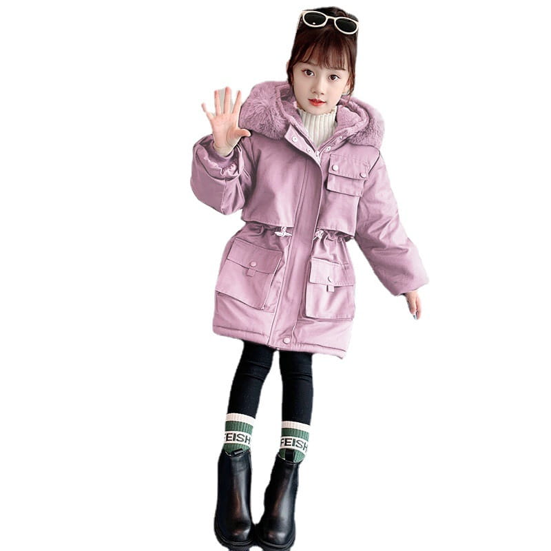 Girls' Hooded Coat 5
