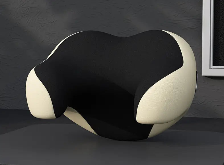 U-Shaped Memory Foam Neck Pillow for Car Backrest