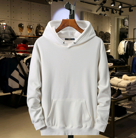 Men's Pullover Hoodie with Fleece Lined Long Sleeves