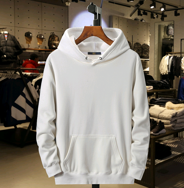 Men's Pullover Hoodie with Fleece Lined Long Sleeves