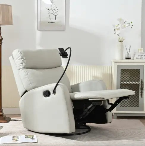 Modern Small Rocking Chair Swivel Recliner Bedroom Chair