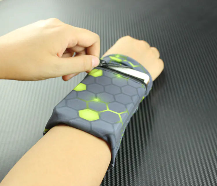 Wrist Phone Pouch for Running - Universal Arm Bag
