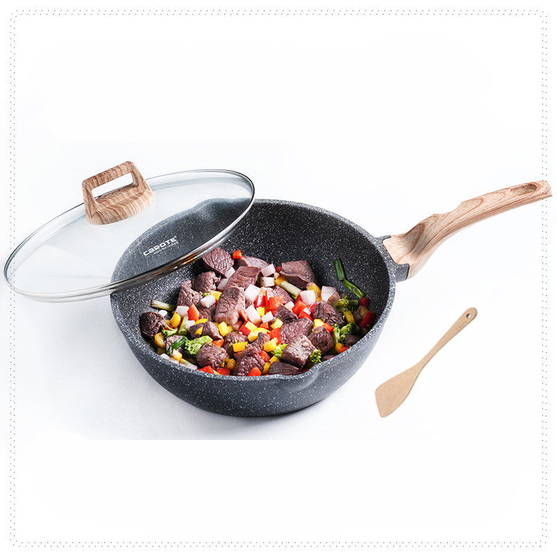Non-Stick Stone Frying Pan for Induction and Gas Stoves