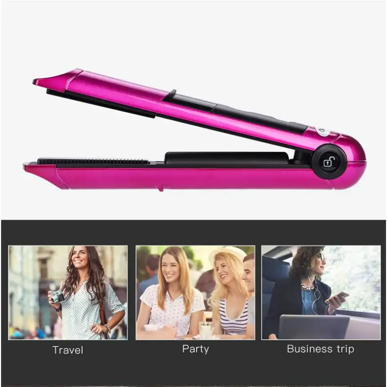 "Charging Hair Straightener and Curling Iron"
