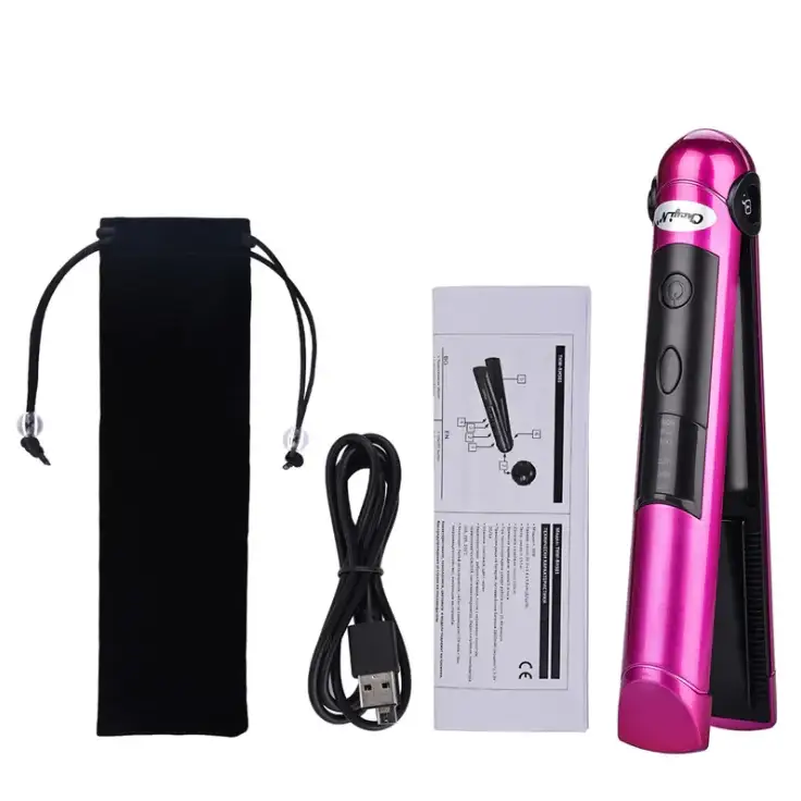 "Charging Hair Straightener and Curling Iron"
