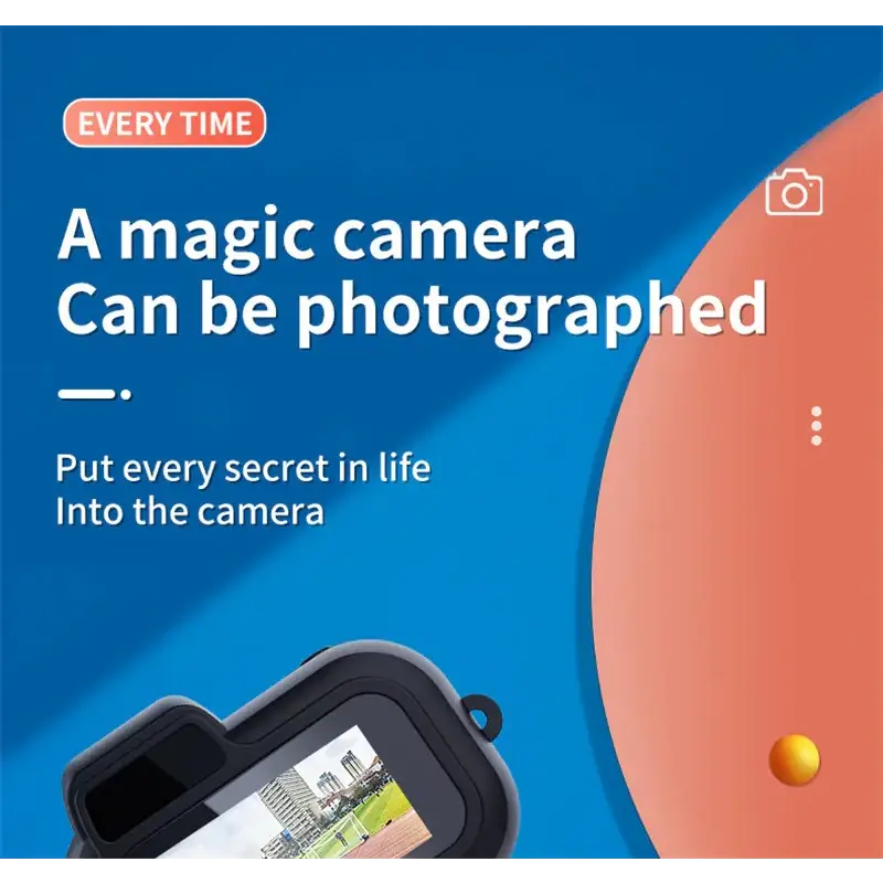 Compact 1080p HD Retro Mini Camera - Perfect Pocket-Sized Gift for Any Occasion!