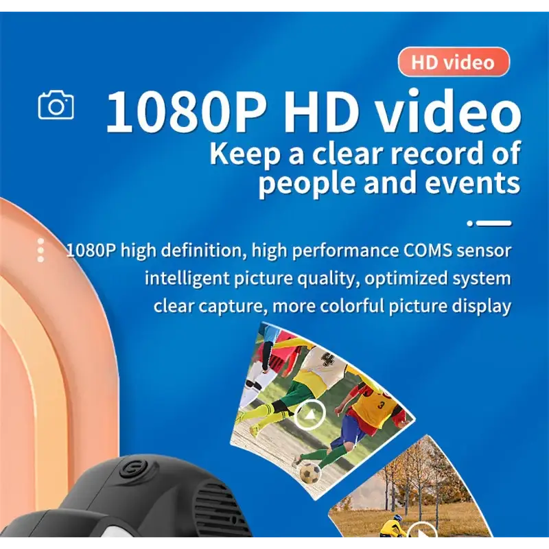 Compact 1080p HD Retro Mini Camera - Perfect Pocket-Sized Gift for Any Occasion!