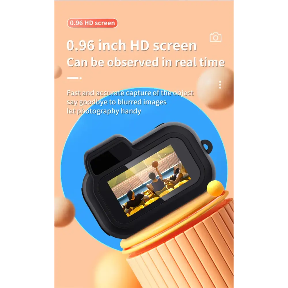 Compact 1080p HD Retro Mini Camera - Perfect Pocket-Sized Gift for Any Occasion!