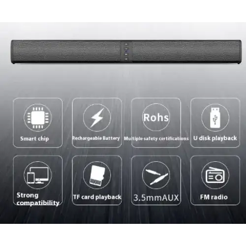 Computer Desktop Split Wireless Bluetooth Speaker