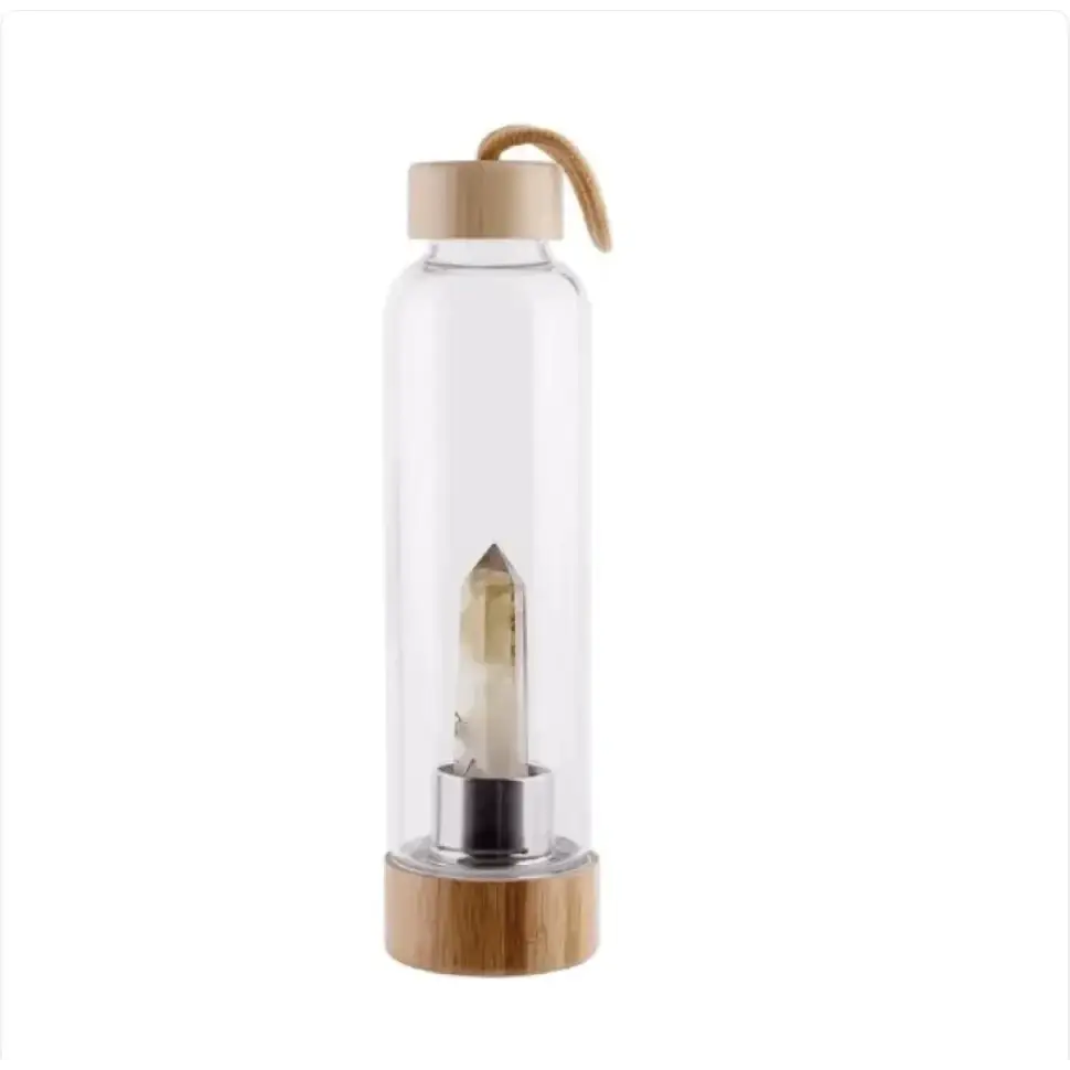 Crystal Bamboo Water Bottle
