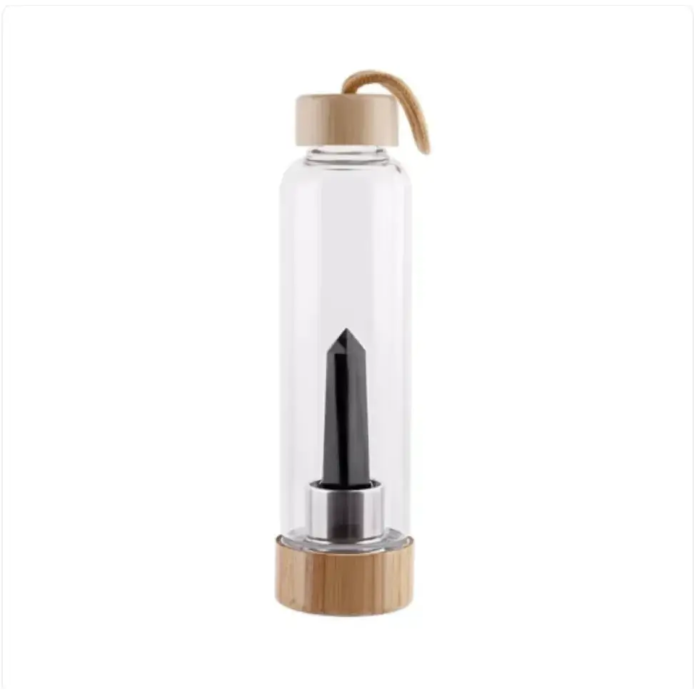 Crystal Bamboo Water Bottle