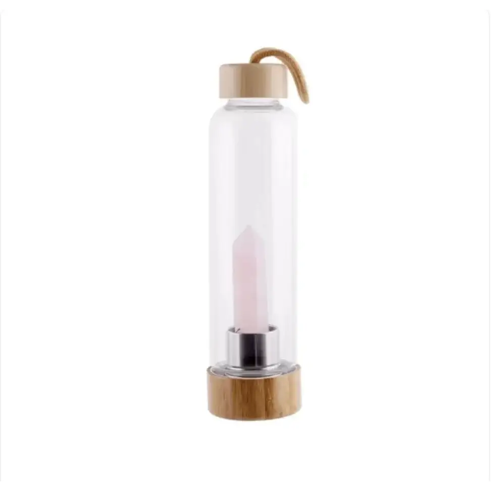 Crystal Bamboo Water Bottle