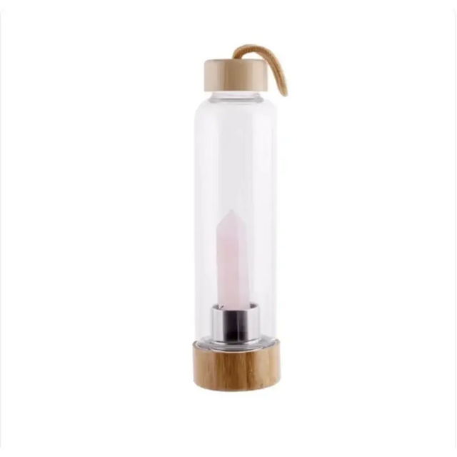 Crystal Bamboo Water Bottle