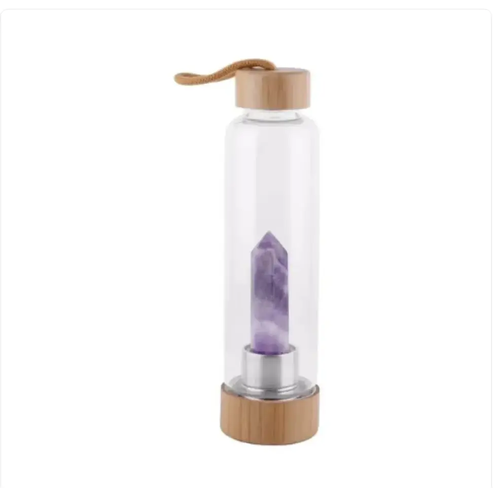 Crystal Bamboo Water Bottle