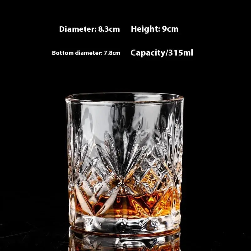 Crystal Whiskey Shot Glass Set