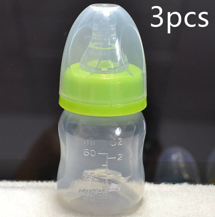 Stereoscopic Baby Bottle with Silicone Nipple