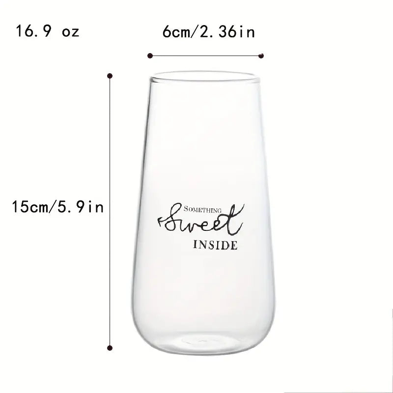 Single Layer High-Temperature Resistant Glass Cup