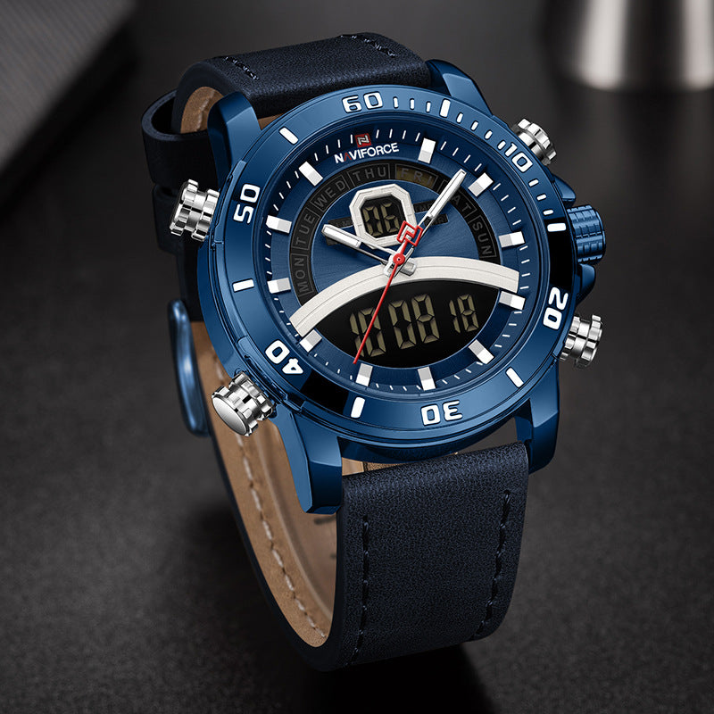 NAVIFORCE Men's Waterproof Digital Quartz Military Watch