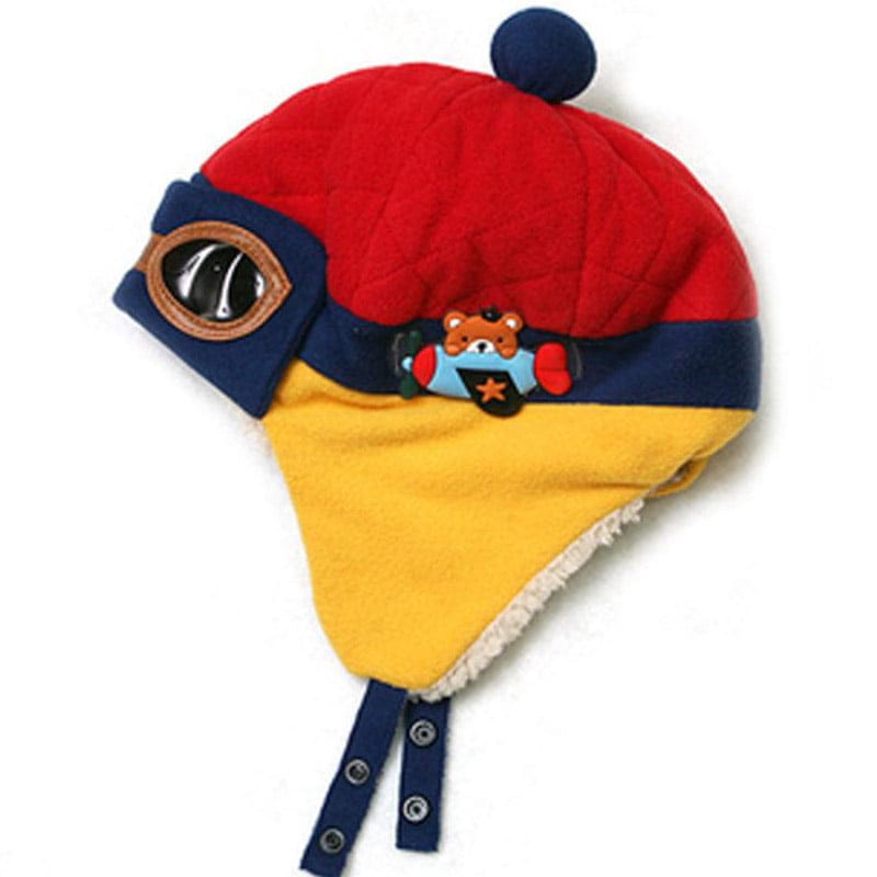 Winter Hipsters for Boys and Girls with Fluffy Earmuffs