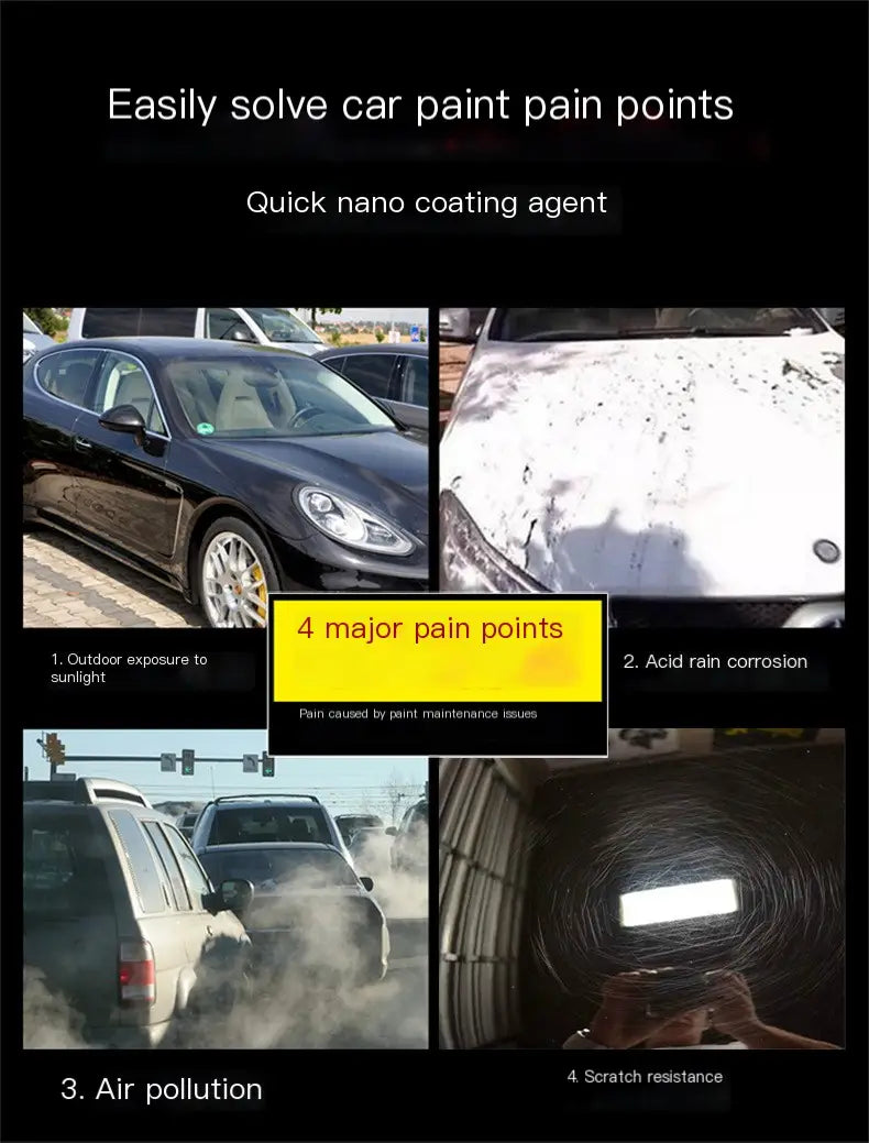 Nano Coating Spray for Car Paint Maintenance