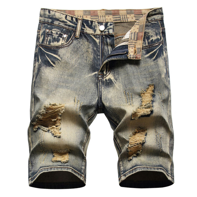 Trendy Men's Summer Slim Fit Five-Point Shorts