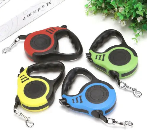 Automatic Retractable Dog Leash with Pet Collar
