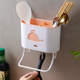 Chopsticks Holder Wall Hanging Kitchen Storage Basket