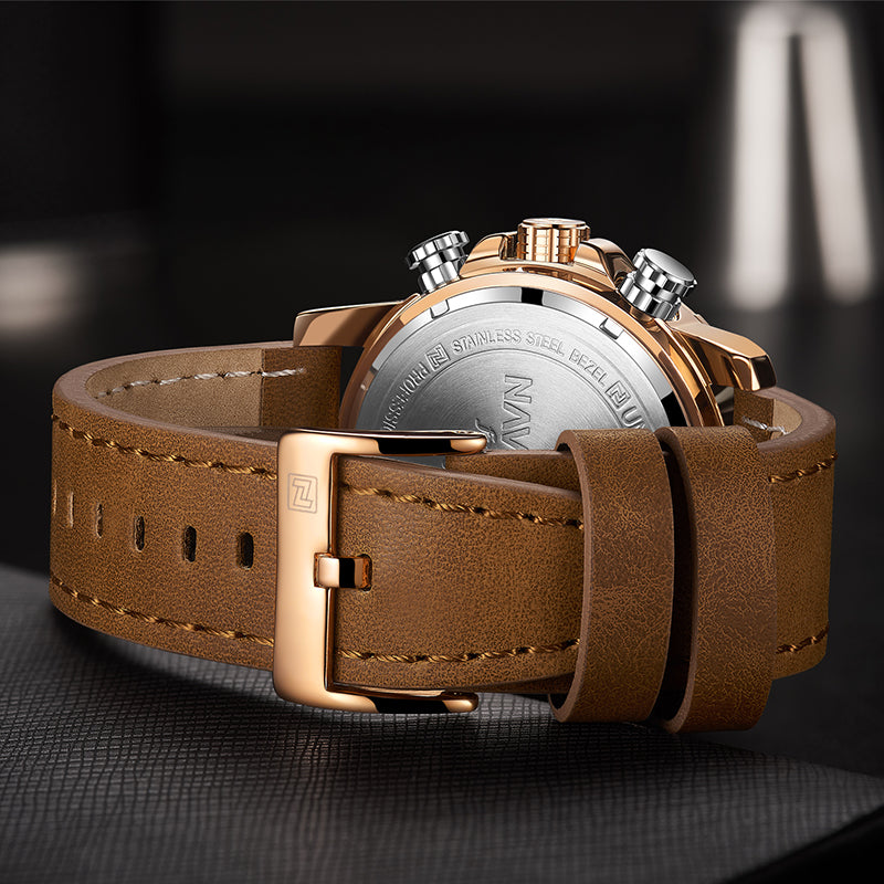 NAVIFORCE Men's Waterproof Digital Quartz Military Watch