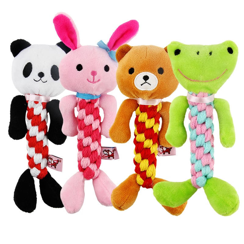 Cute Pet Molar Bite Resistant Training Toy