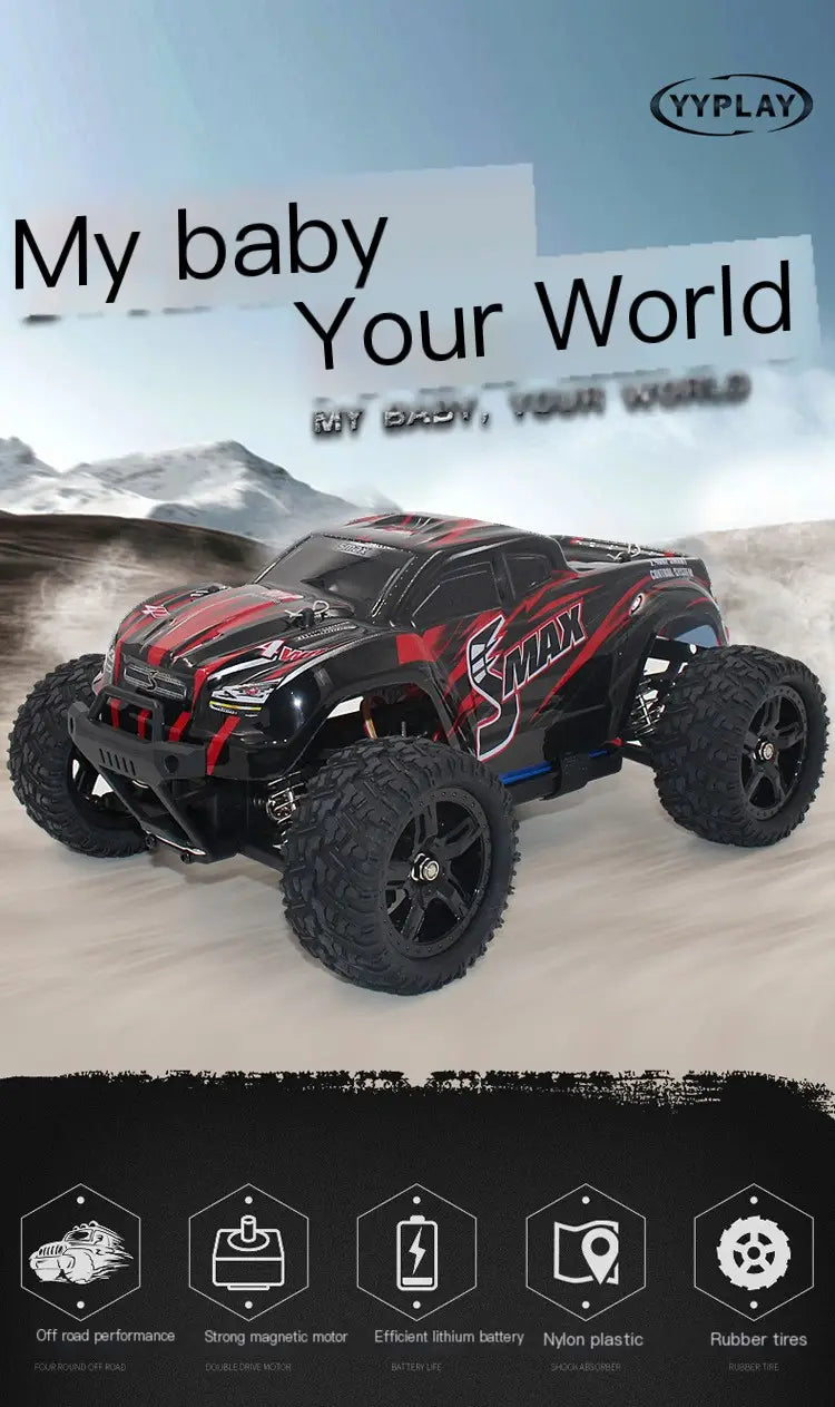 High-Speed Off-Road Car Blue