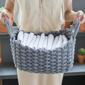 Storage Box and Basket for Desktop Organization